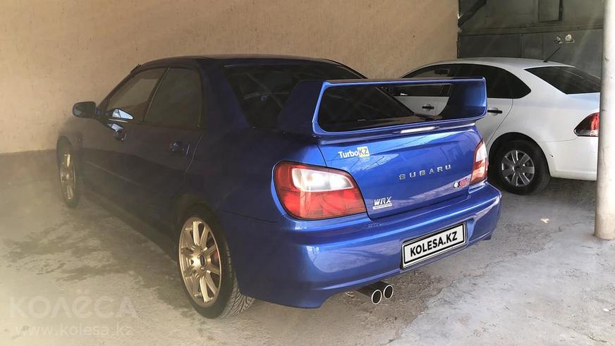 Subaru Impreza WRX STI с мизерным пробегом продают в Шымкенте