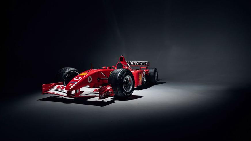 Ferrari F2001b Михаэля Шумахера уйдёт с молотка