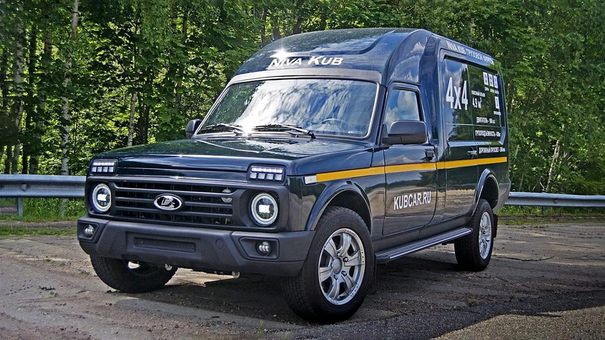 Lada Niva фургонға айналды