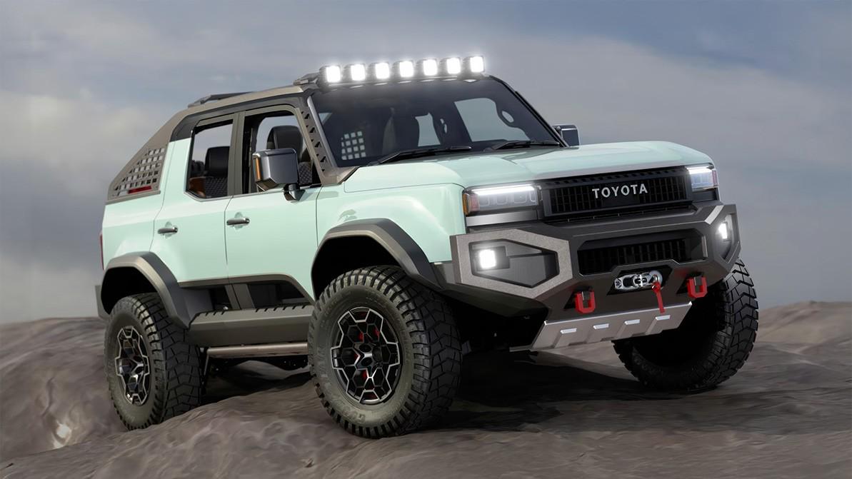 Land Cruiser 250 лишили крыши ради SEMA