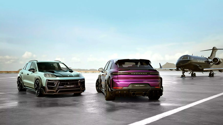 Porsche Cayenne от TechArt: 930 сил и много карбона