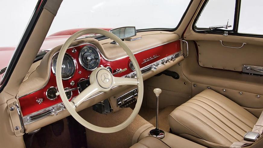 С молотка уйдёт последнее в истории «крыло чайки» — Mercedes-Benz 300 SL