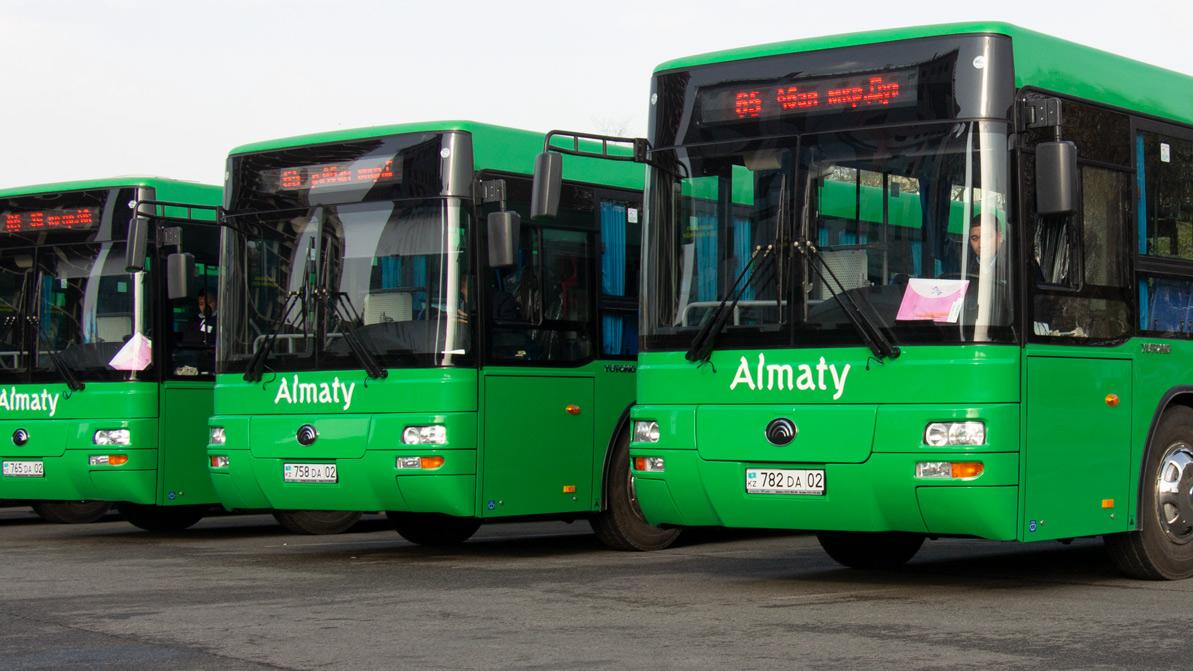 Запретить законодательно закупать дизельные автобусы хотят в Алматы