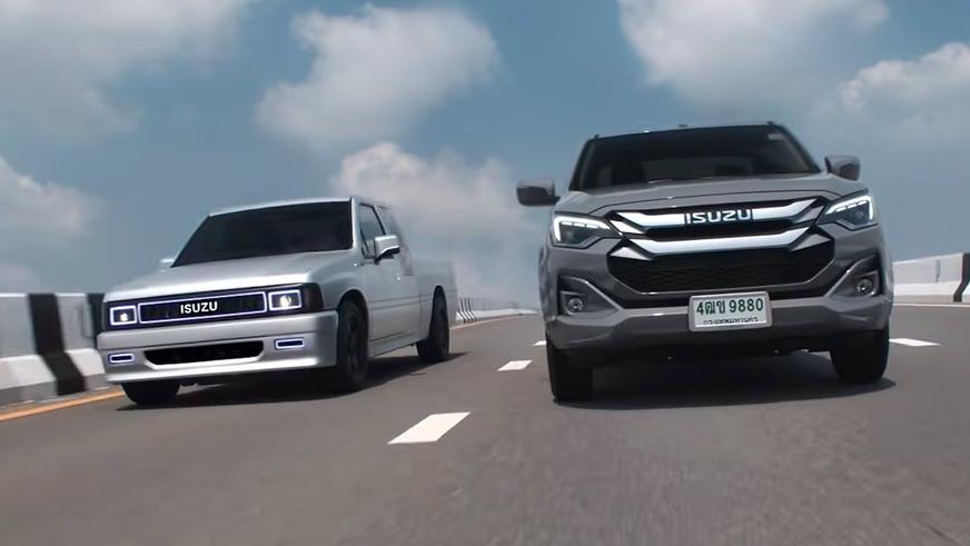 Isuzu показала рестомод Dragon Max на базе 37-летнего пикапа