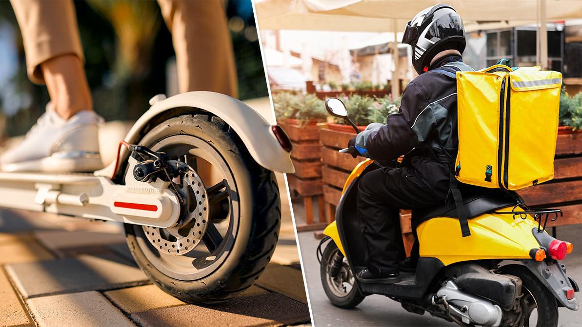 Водительские права самокатчикам понадобятся только на проезжей части