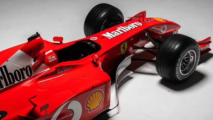 Ferrari F2001b Михаэля Шумахера уйдёт с молотка
