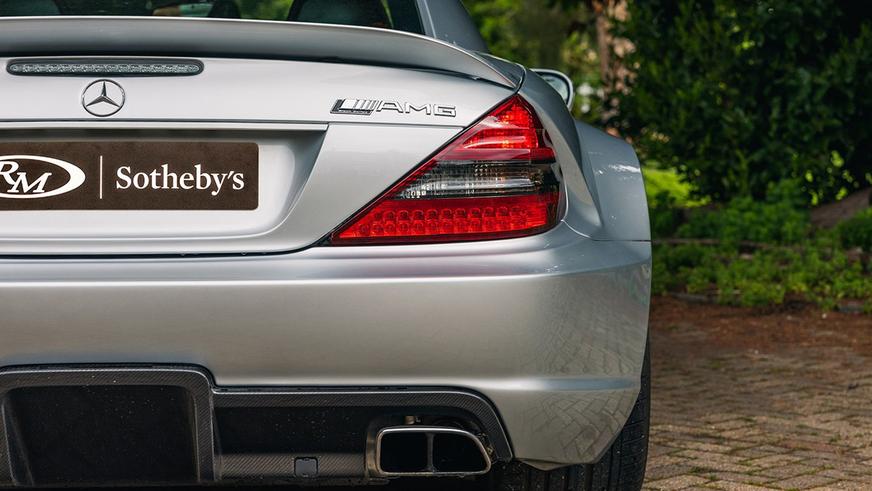 Редкий Mercedes-Benz SL 65 AMG Black Series уйдёт с молотка