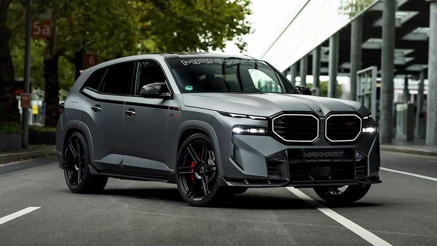 Суперкроссовер BMW XM стал ещё мощнее благодаря Manhart