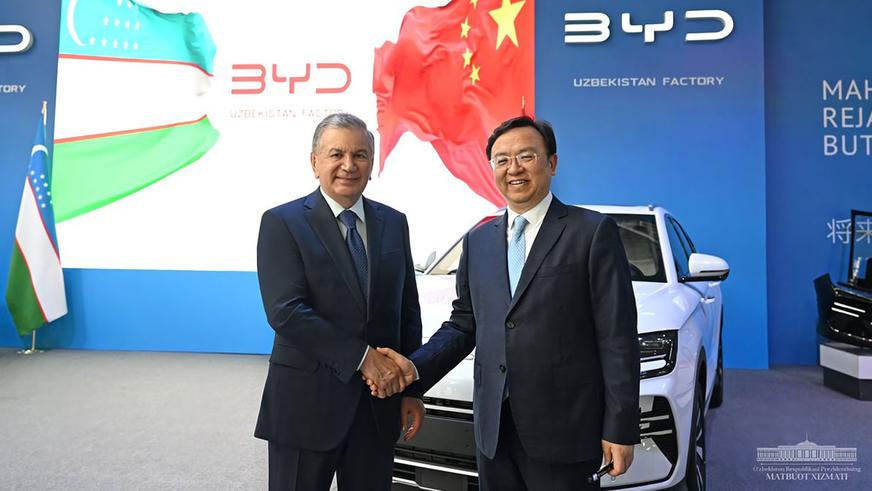 Производство моделей BYD в Узбекистане не сказалось на их цене