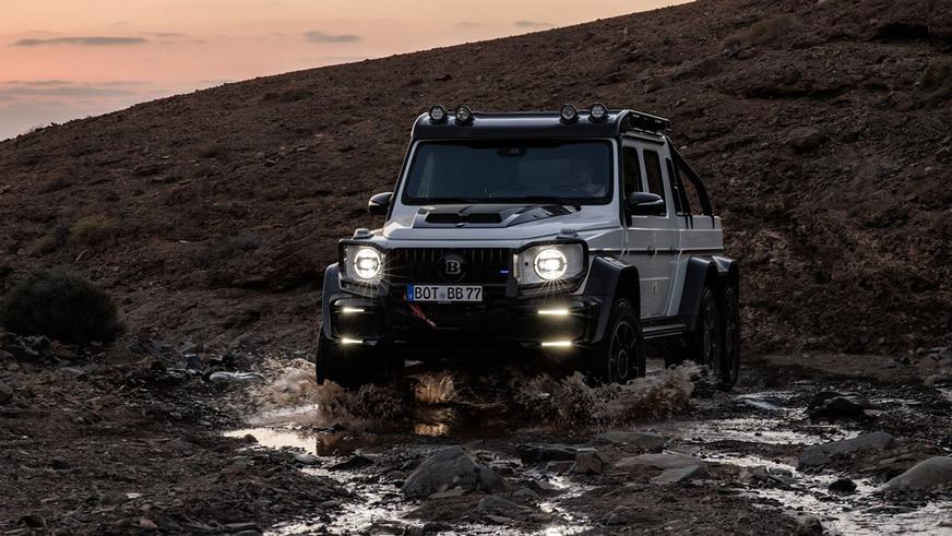 Brabus превратила &laquo;Гелендваген&raquo; в&nbsp;шестиколёсный пикап. Дважды