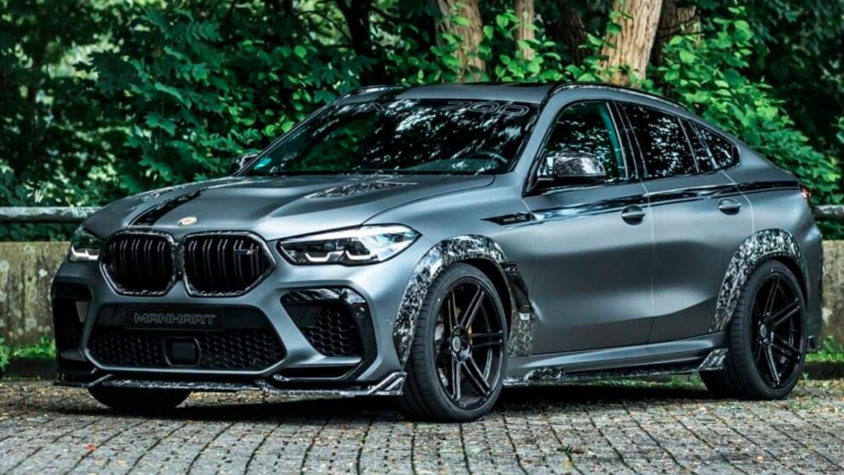 Ателье Manhart сделало BMW X6&nbsp;M на&nbsp;100&nbsp;сил мощнее и&nbsp;украсило карбоном