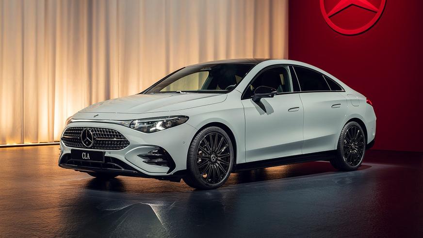 Новый Mercedes-Benz CLA представлен как электрокар и гибрид