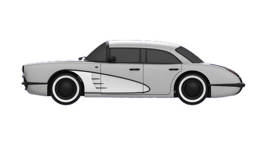 Китайцы готовят копию классического Corvette. Четырёхдверную!