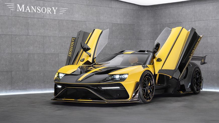 Ателье Mansory и марка спортивной одежды создали экстремальный Ford GT