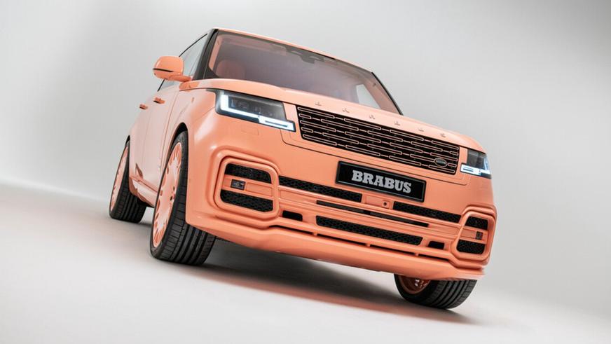 Представлен Brabus 600 Peetch — это персиковый Range Rover