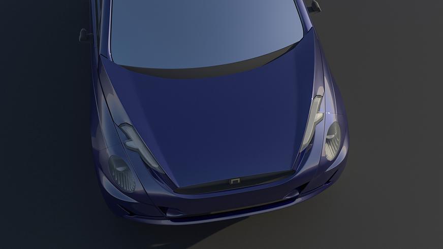 Казахстанец нарисовал свой электромобиль