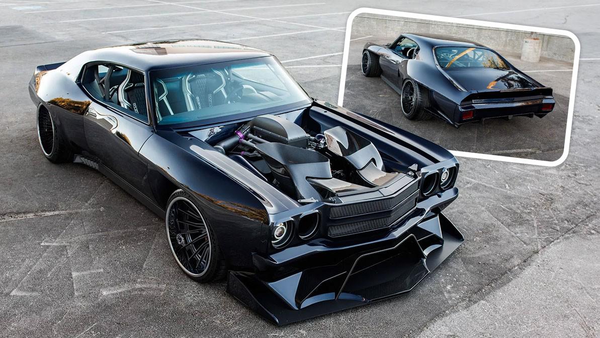 Chevrolet Chevelle превратили в 2800-сильного карбонового монстра