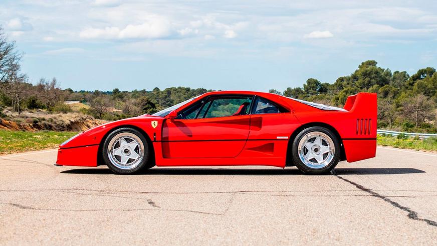Ferrari F40 легенды F1 Алена Проста оценили в 3 млн евро