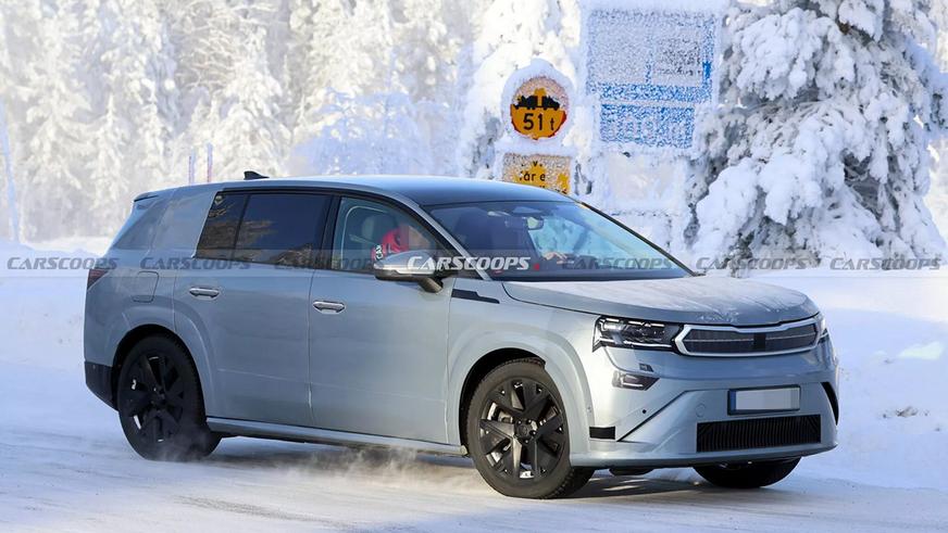 Škoda Peak замечен на испытаниях