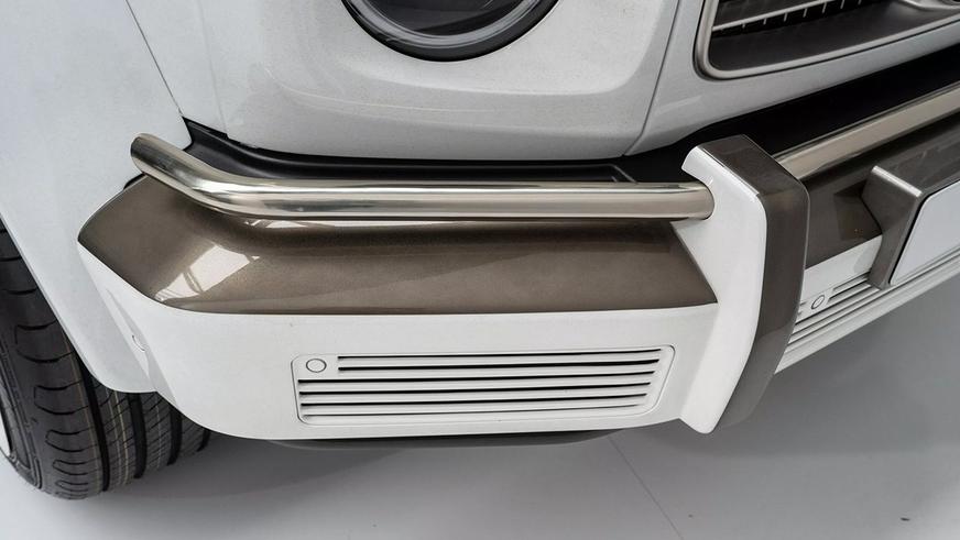 Сверхдорогой «Гелендваген» окрасили алмазной пылью