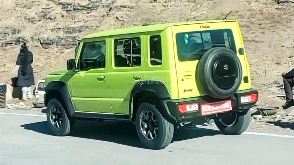 Фотошпионы рассекретили пятидверный Suzuki&nbsp;Jimny