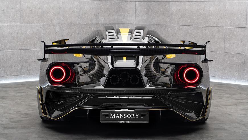 Ателье Mansory и марка спортивной одежды создали экстремальный Ford GT