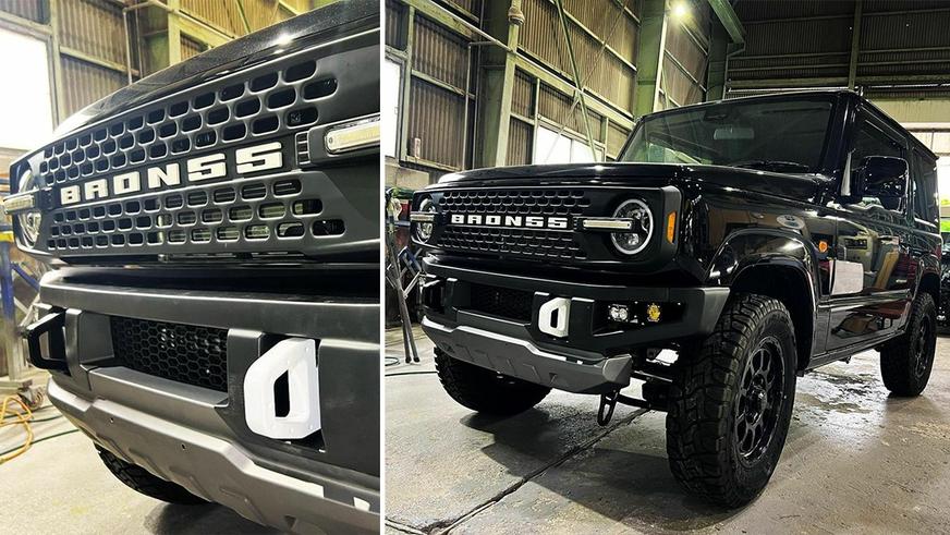 Suzuki Jimny превратили в миниатюрную копию Ford Bronco