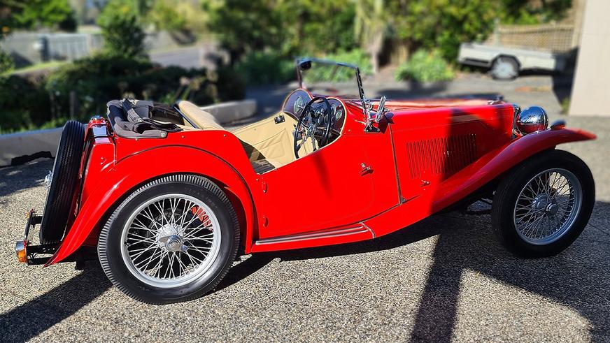 Обнаружен 74-летний родстер MG с пробегом всего 1340 км