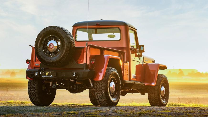 Рестомод Willys Jeep Pickup c потрохами современного Wrangler