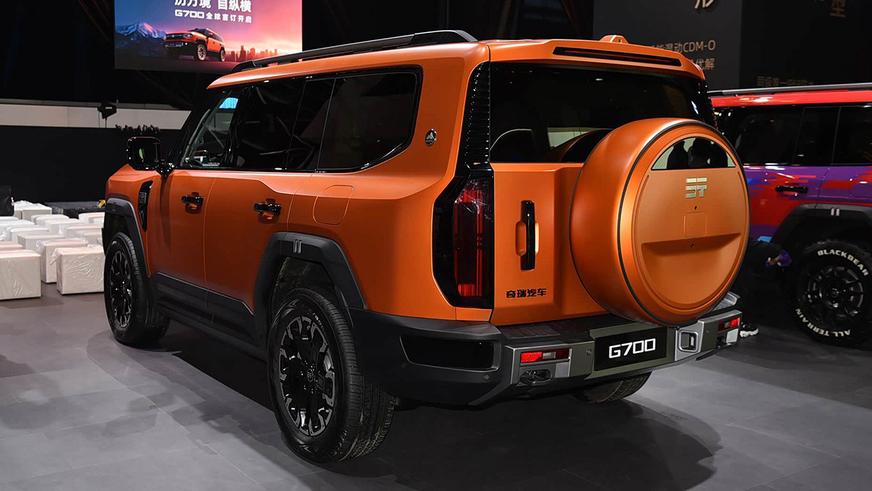 У Jetour появился роскошный внедорожник Zongheng G700