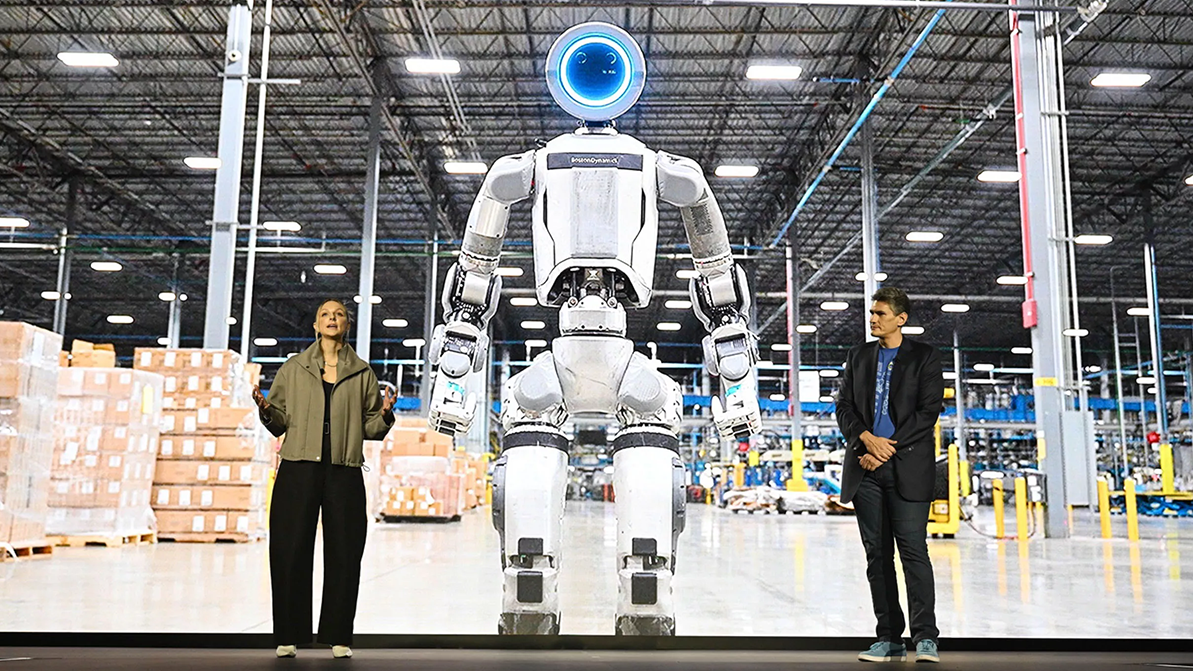 Hyundai зауытында конвейерді роботтар басқарады