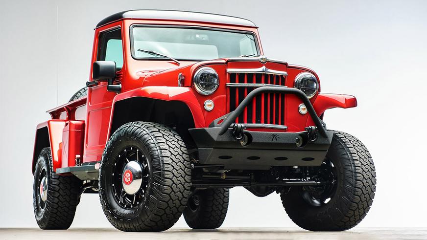 Рестомод Willys Jeep Pickup c потрохами современного Wrangler