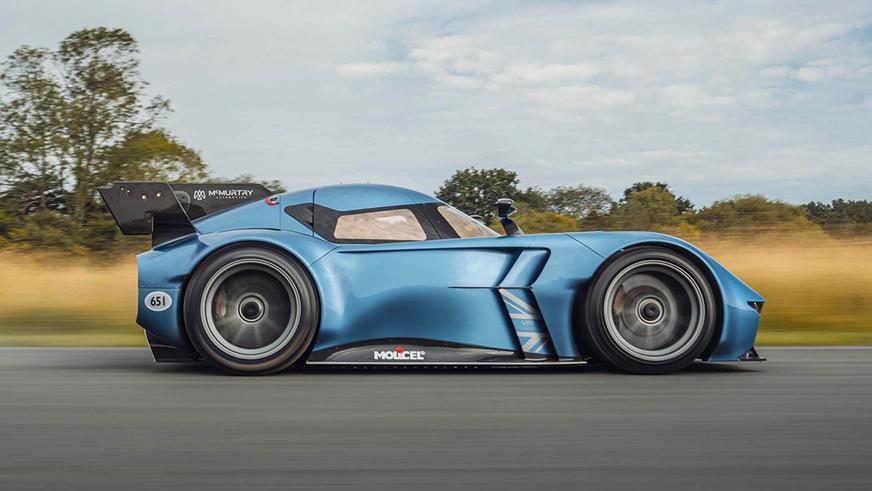 McMurtry Spéirling прошёл трассу Top Gear быстрее болида F1