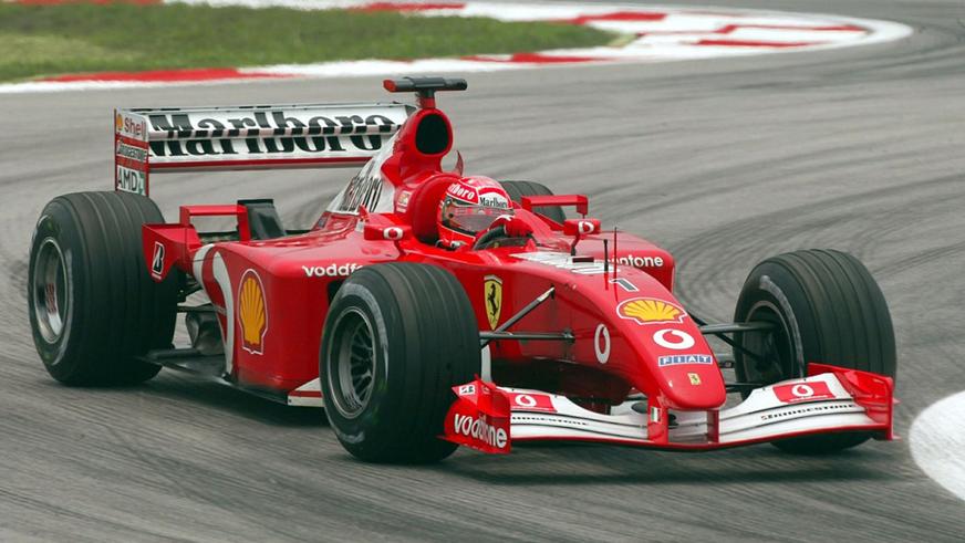 Ferrari F2001b Михаэля Шумахера уйдёт с молотка