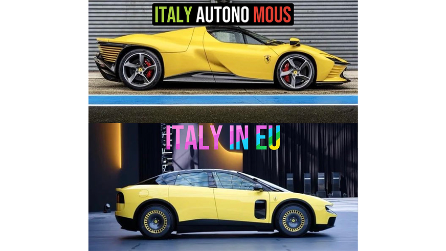 Первый электромобиль Ferrari стал героем мемов и объектом критики