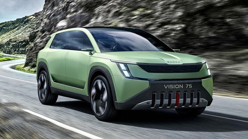 Škoda обновила логотип и показала дизайн будущего