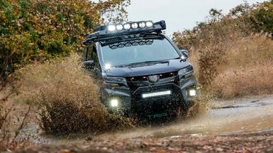 Toyota Alphard превратили во вседорожный минивэн