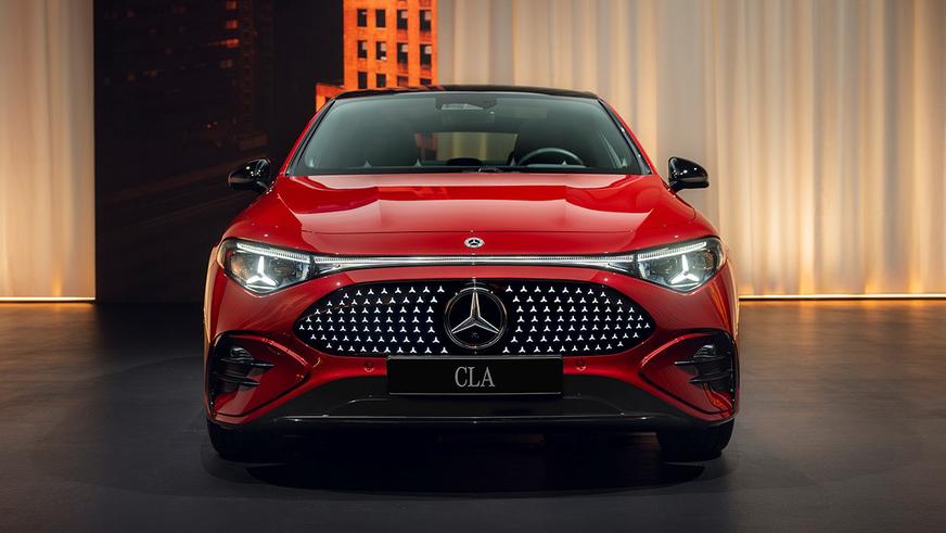 Новый Mercedes-Benz CLA представлен как электрокар и гибрид