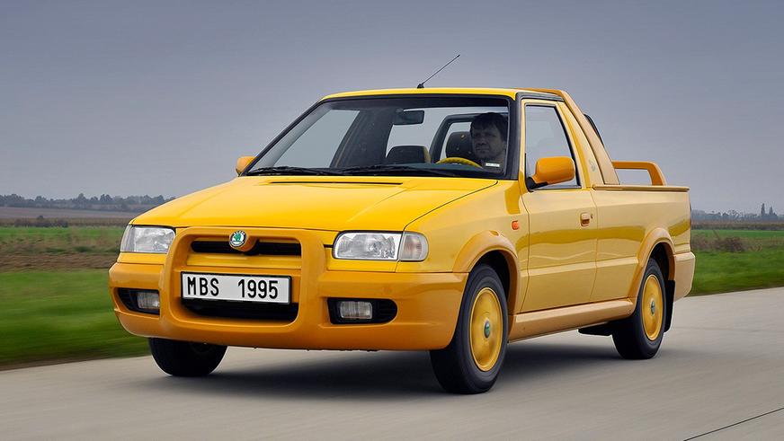 Škoda придумала легковой пикап в память о необычной Felicia