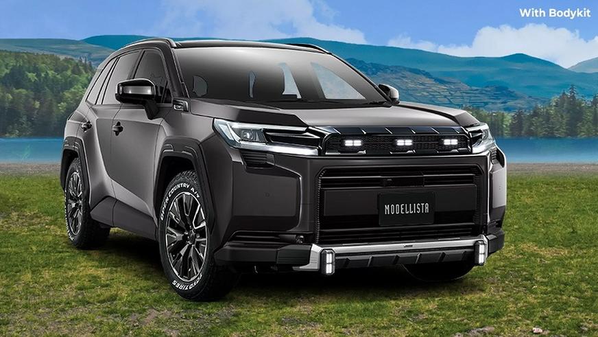 Новый Toyota RAV4 получил сразу два бодикита в Японии