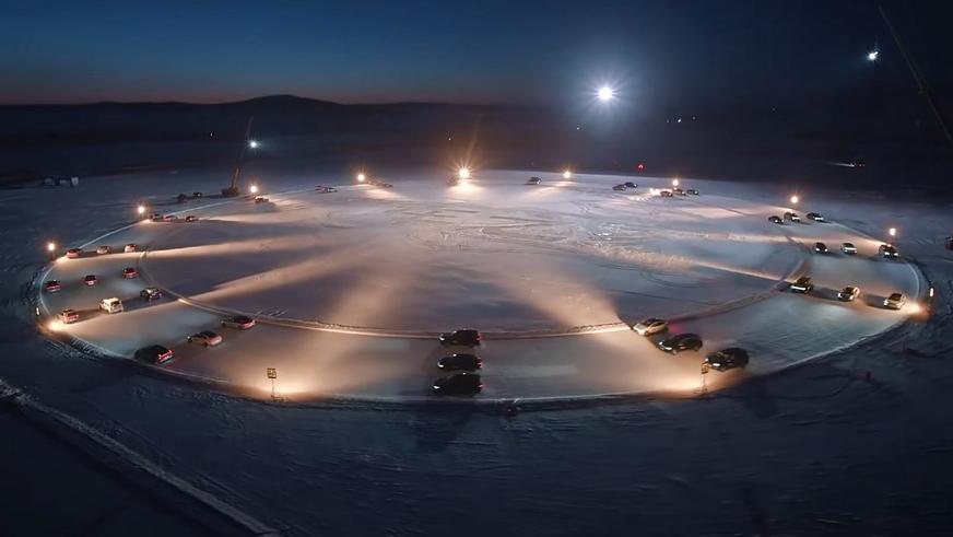 Массовый зимний тест запаса хода провели в Китае