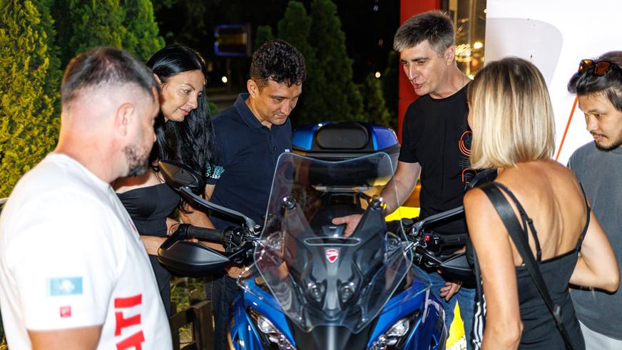 Обновлённый модельный ряд Ducati представили в Алматы