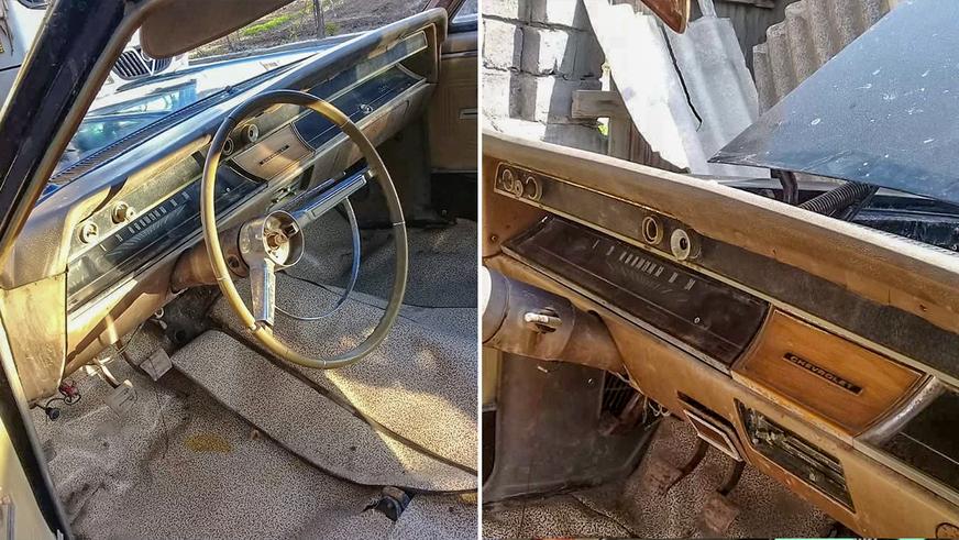 Найдено на Kolesa.kz: классический Chevrolet Chevelle под реставрацию