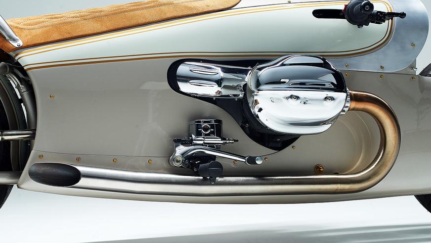 Необычный R18 The Crown построили в честь 100-летия BMW Motorrad