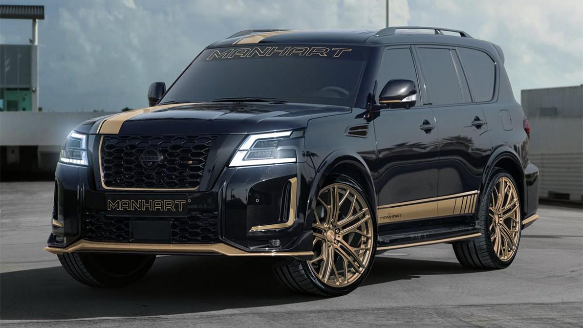 Manhart ательесі әрлеген Nissan Patrol