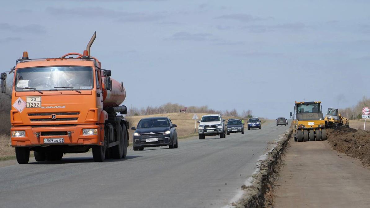 Елде алғашқы реверсивті жолдың құрылысы басталды
