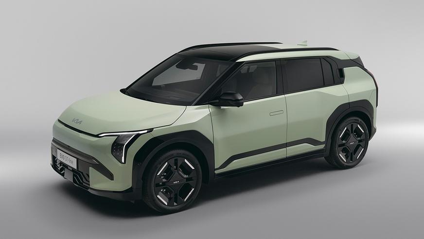 Kia показала недорогой батарейный паркетник EV3