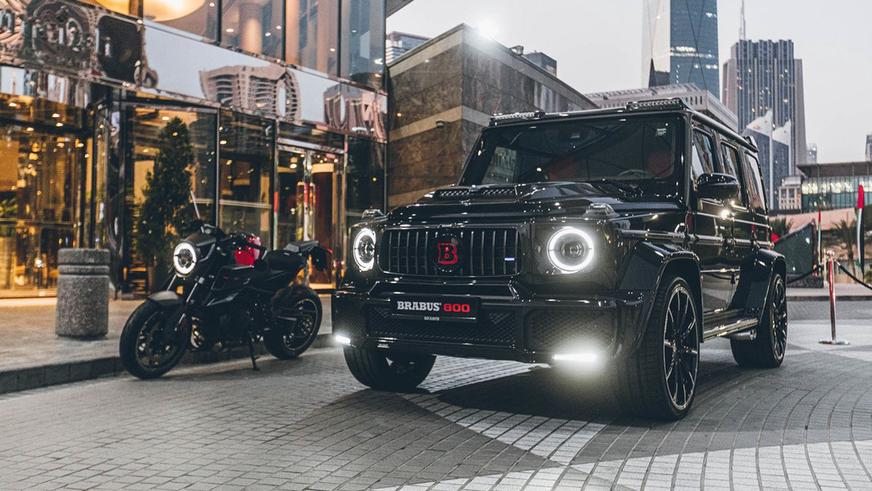 Представлен первый мотоцикл Brabus