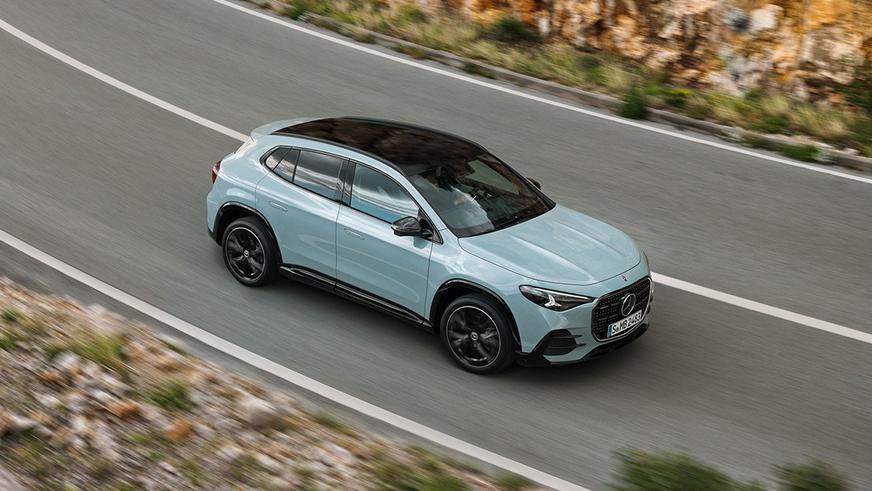 Mercedes-Benz GLA перешёл на электротягу