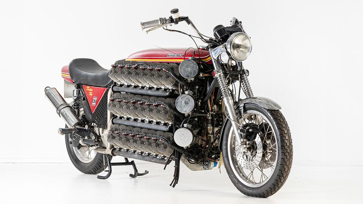 Мотоцикл с 48 цилиндрами предлагают купить на аукционе — Kolesa.kz ...